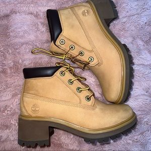 Woman’s New worm timberland booties (not sure exact model type)
